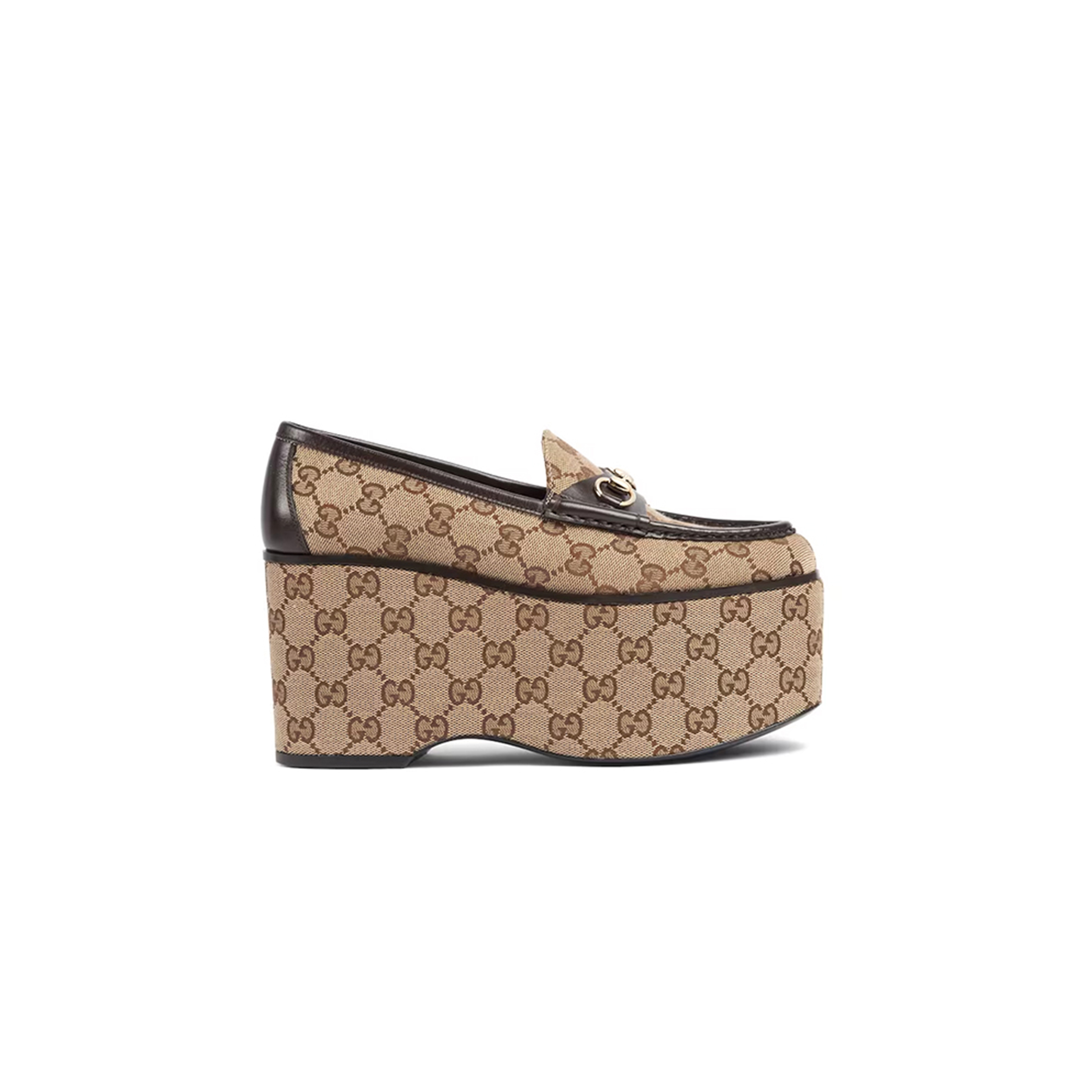 GUCCI WOMEN'S GUCCI HORSEBIT PLATFORM LOAFER 786009 GUCCI WOMEN'S GUCCI HORSEBIT PLATFORM LOAFER 786009